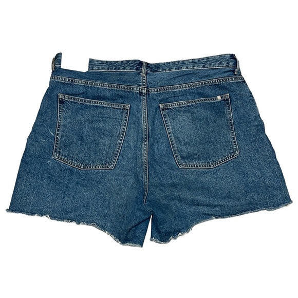 Everlane The A-Line Denim Short in medium indigo - size 33 - Picture 5 of 13